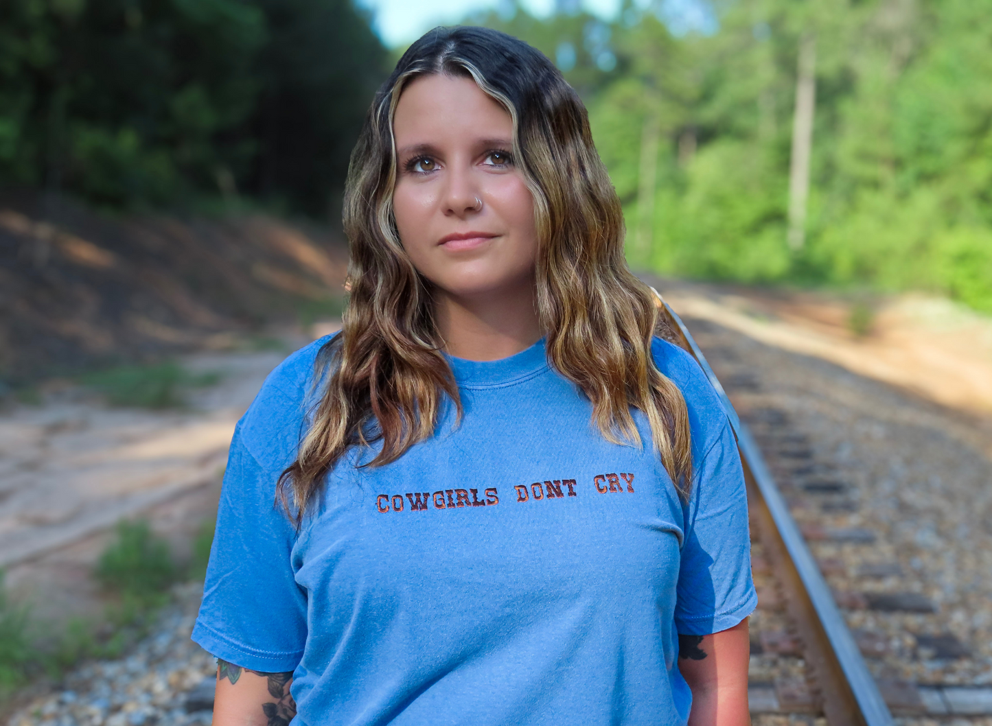 Cowhide Blues Tee