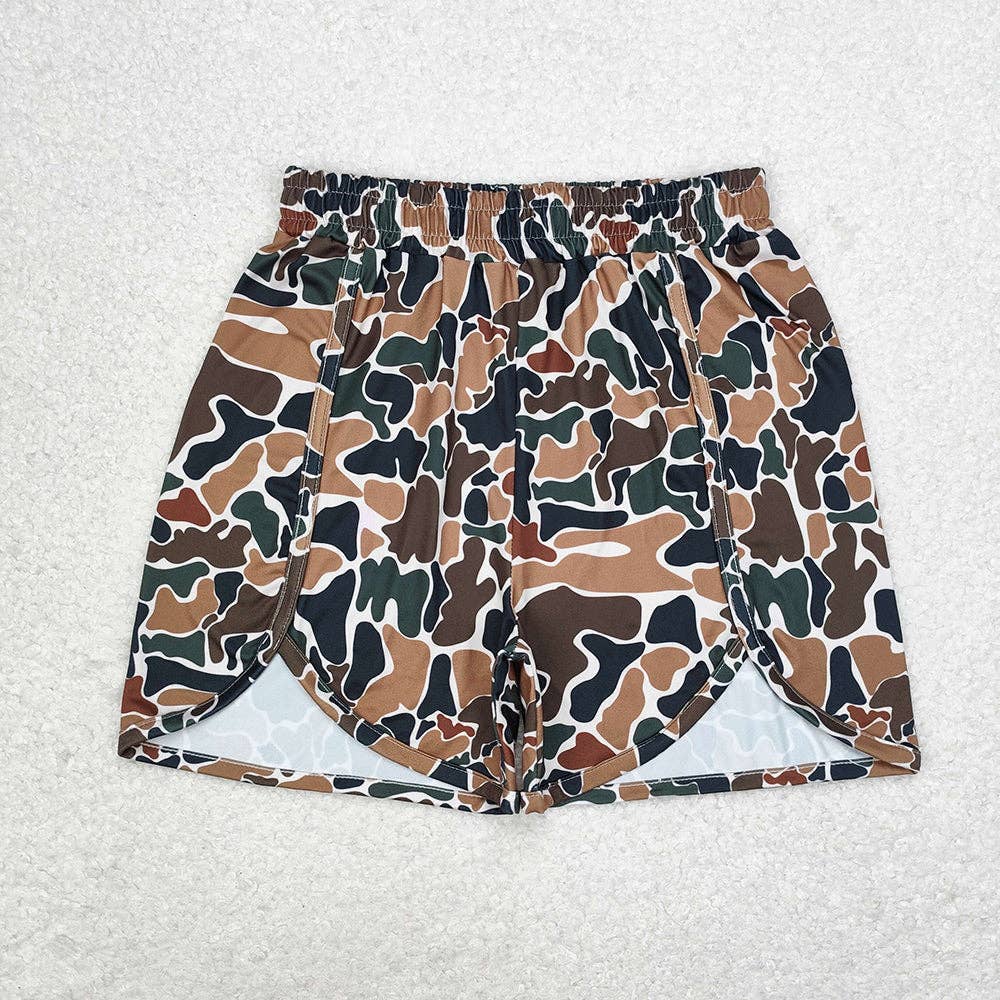 Southern Camo Comfort Shorts – Women's Summer Lounge Bottoms