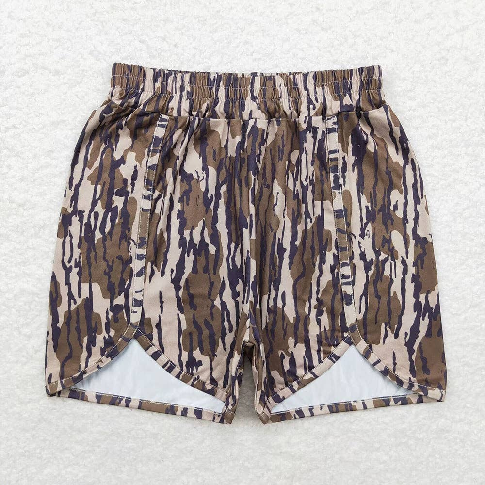Southern Camo Comfort Shorts – Women's Summer Lounge Bottoms