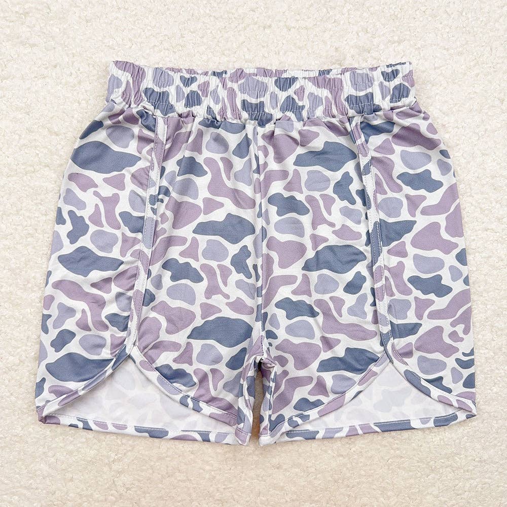 Southern Camo Comfort Shorts – Women's Summer Lounge Bottoms