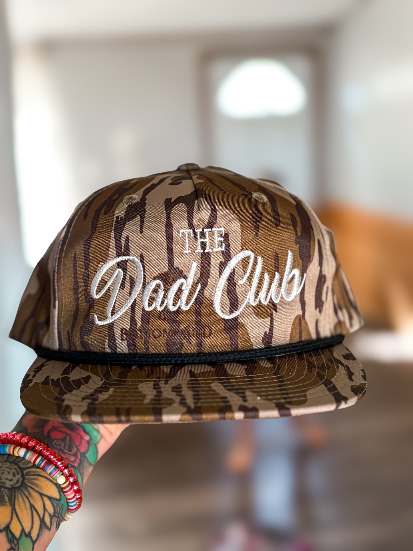 The Dad Club Embroidered Hat