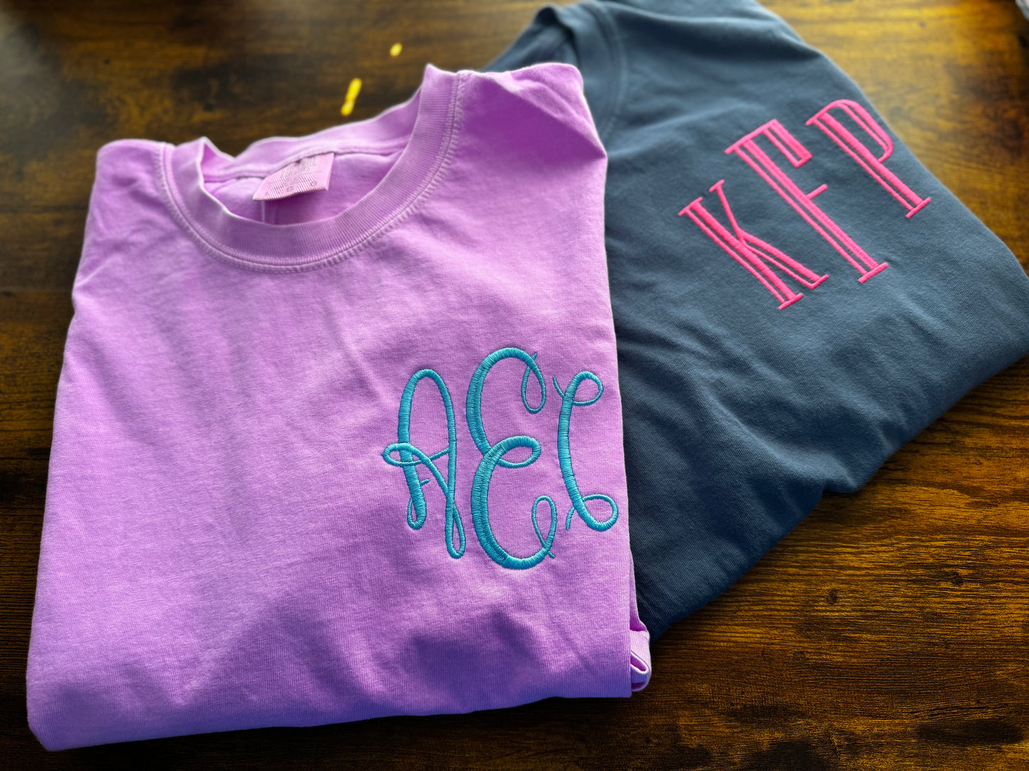 Mystery Monogrammed Tee – Personalized Surprise T-Shirt