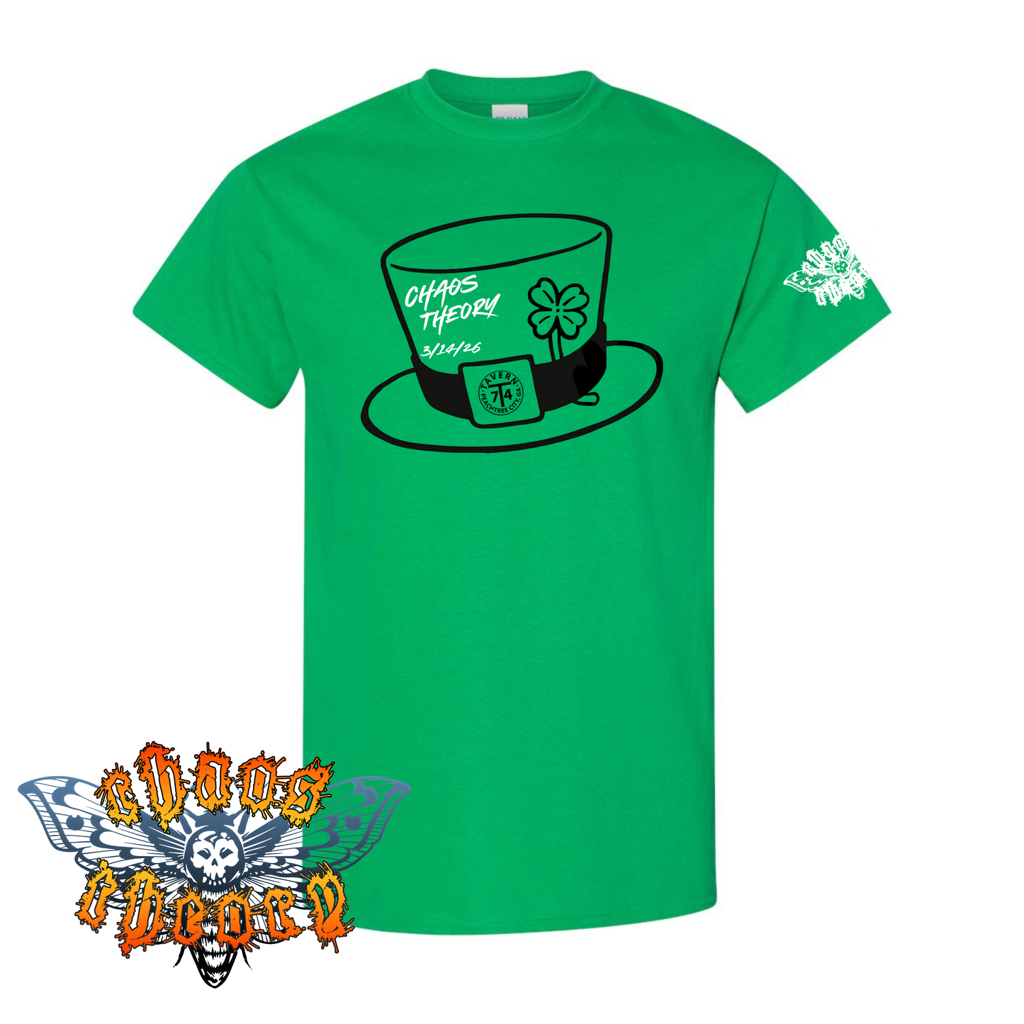 St. Patrick's Chaos Theory Unisex Style Tee