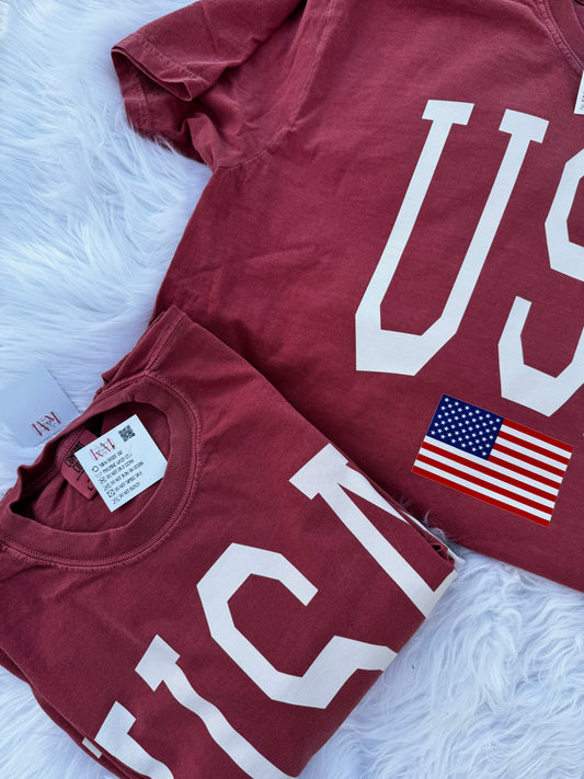Proud of Our Roots USA Tee  – Handmade Southern Heritage T-Shirt