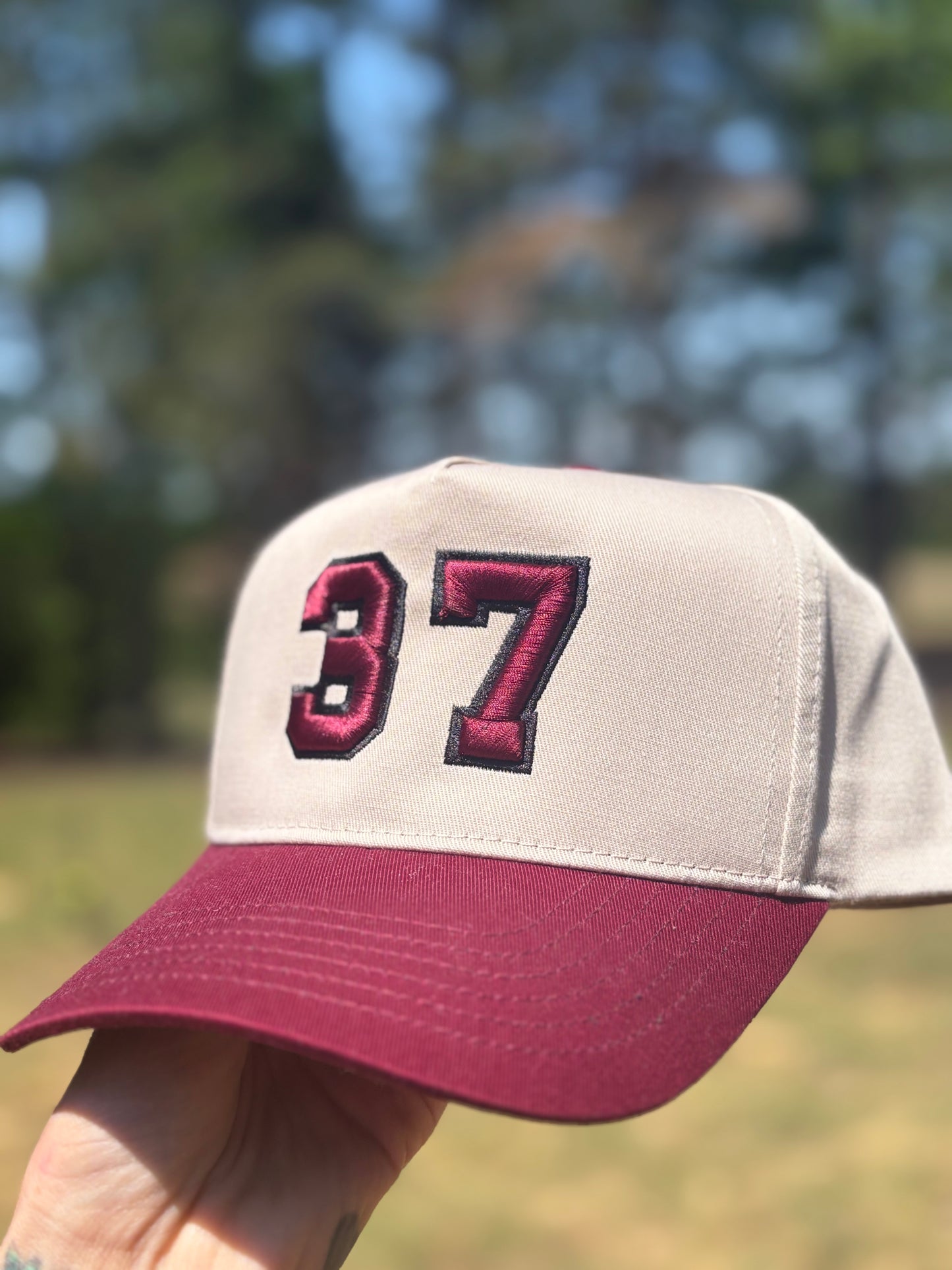 Personalized Sports Hat Adjustable