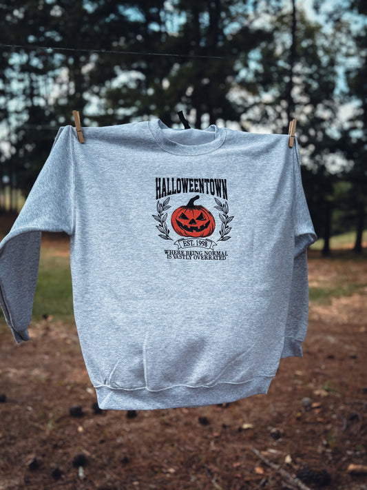 Halloweentown Embroidered Sweatshirt