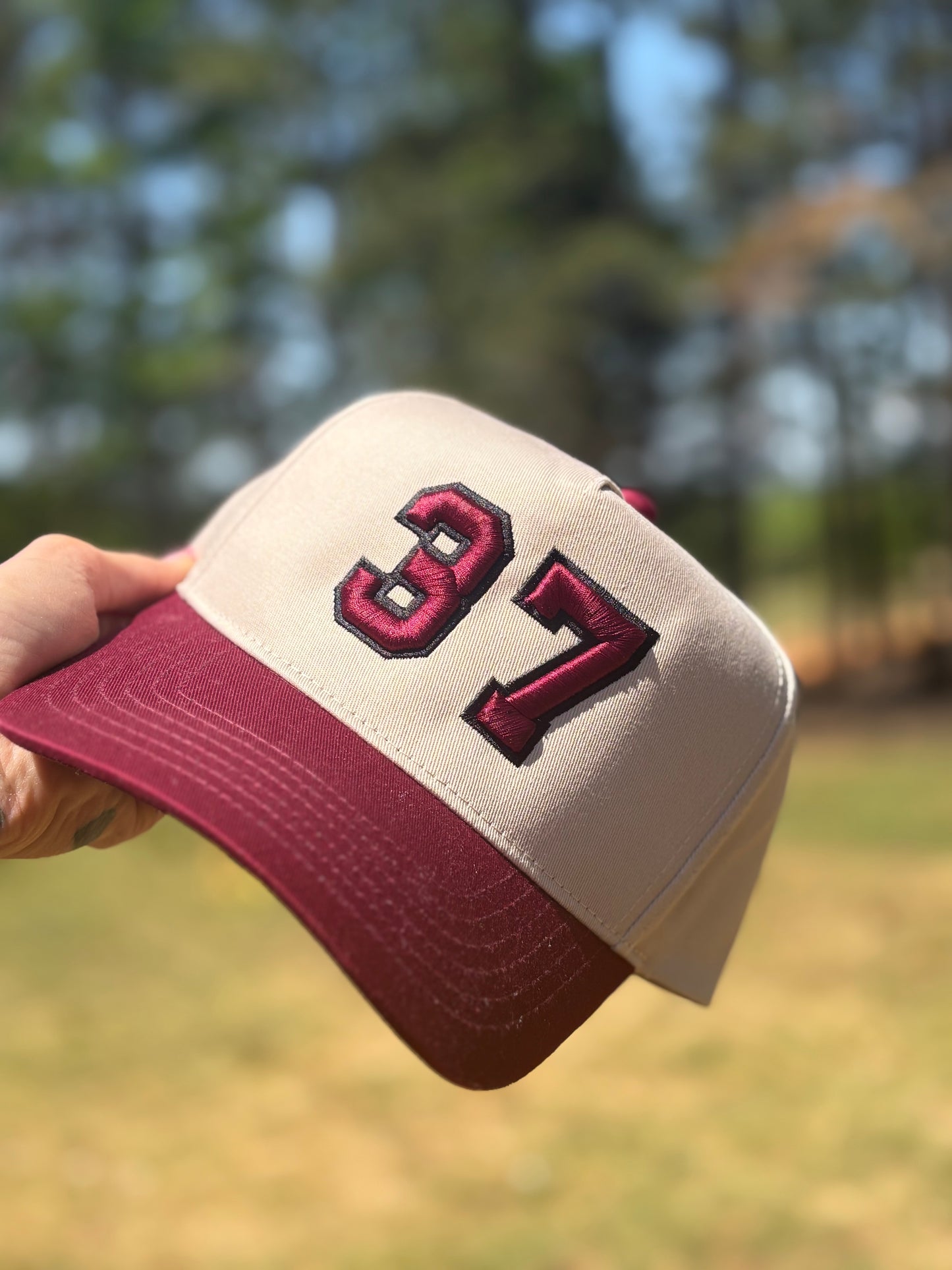 Personalized Sports Hat Adjustable