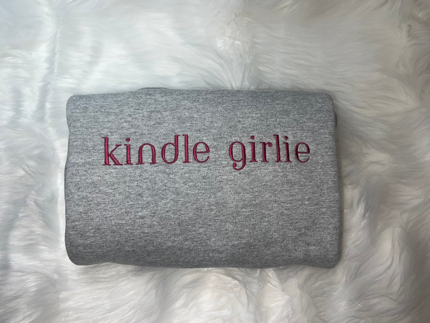 Kindle Girlie Embroidered Sweatshirt
