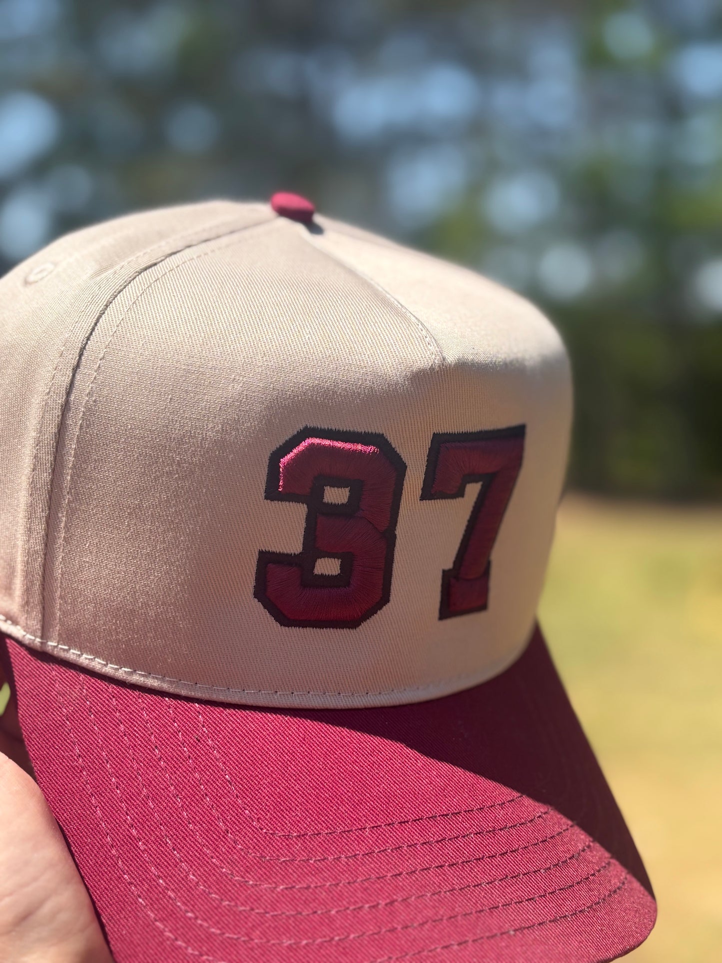 Personalized Sports Hat Adjustable