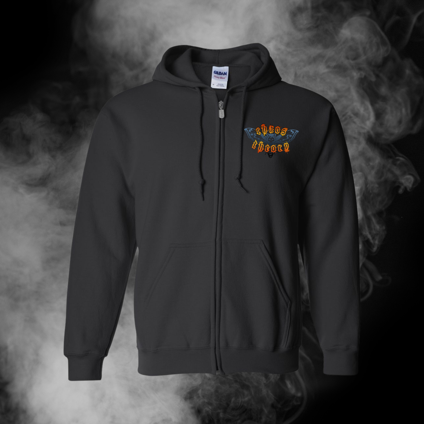 Chaos Theory Unisex Style Full-Zip Hoodie