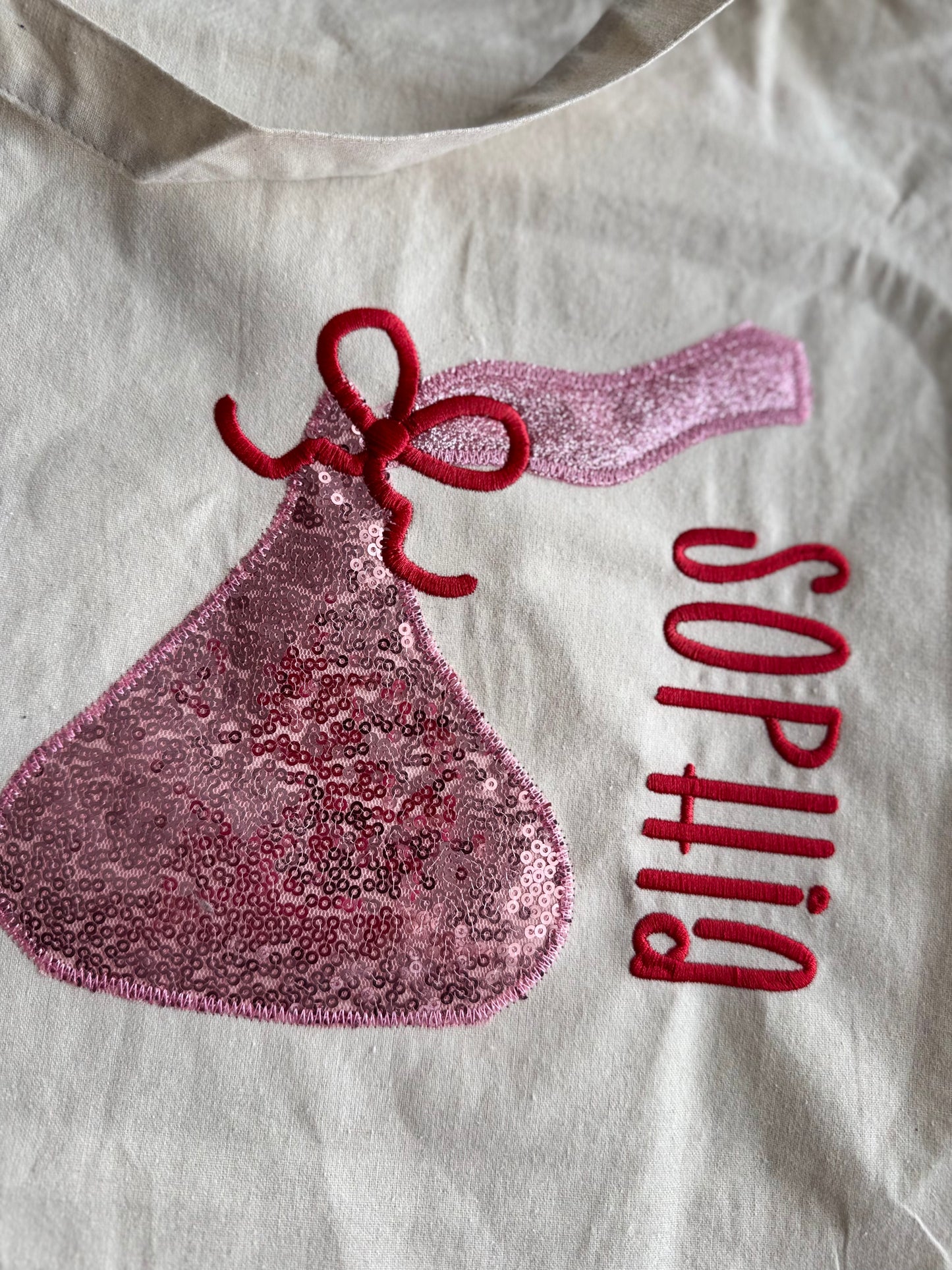 Valentines Custom Canvas Tote