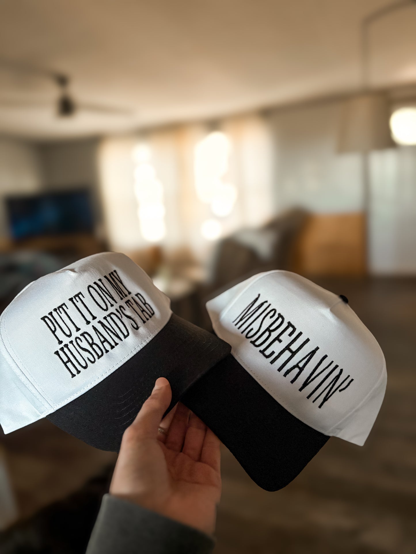 Misbehavin’ Embroidered Hat