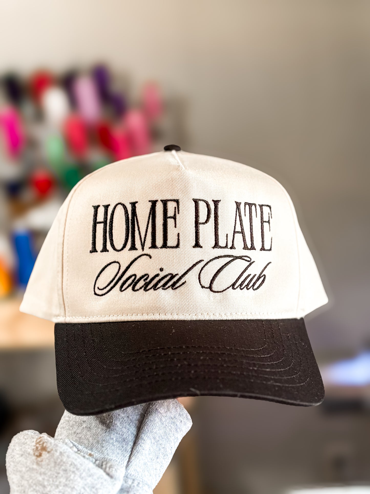 Home Plate Social Club Embroidered Hat