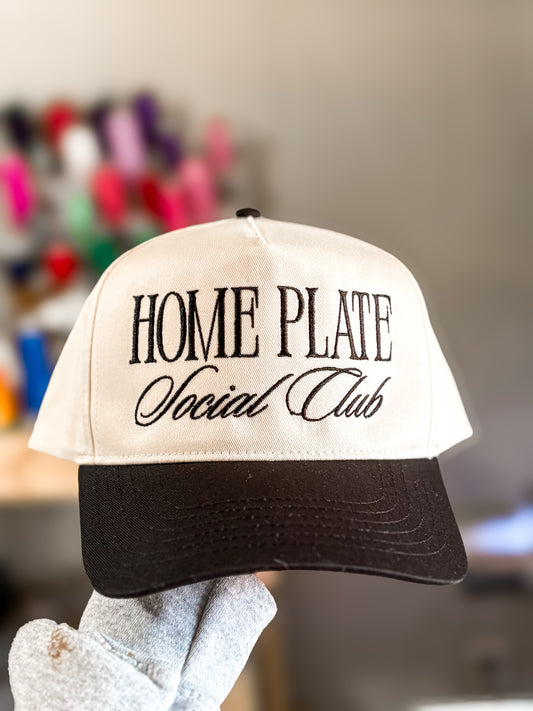 Home Plate Social Club Embroidered Hat
