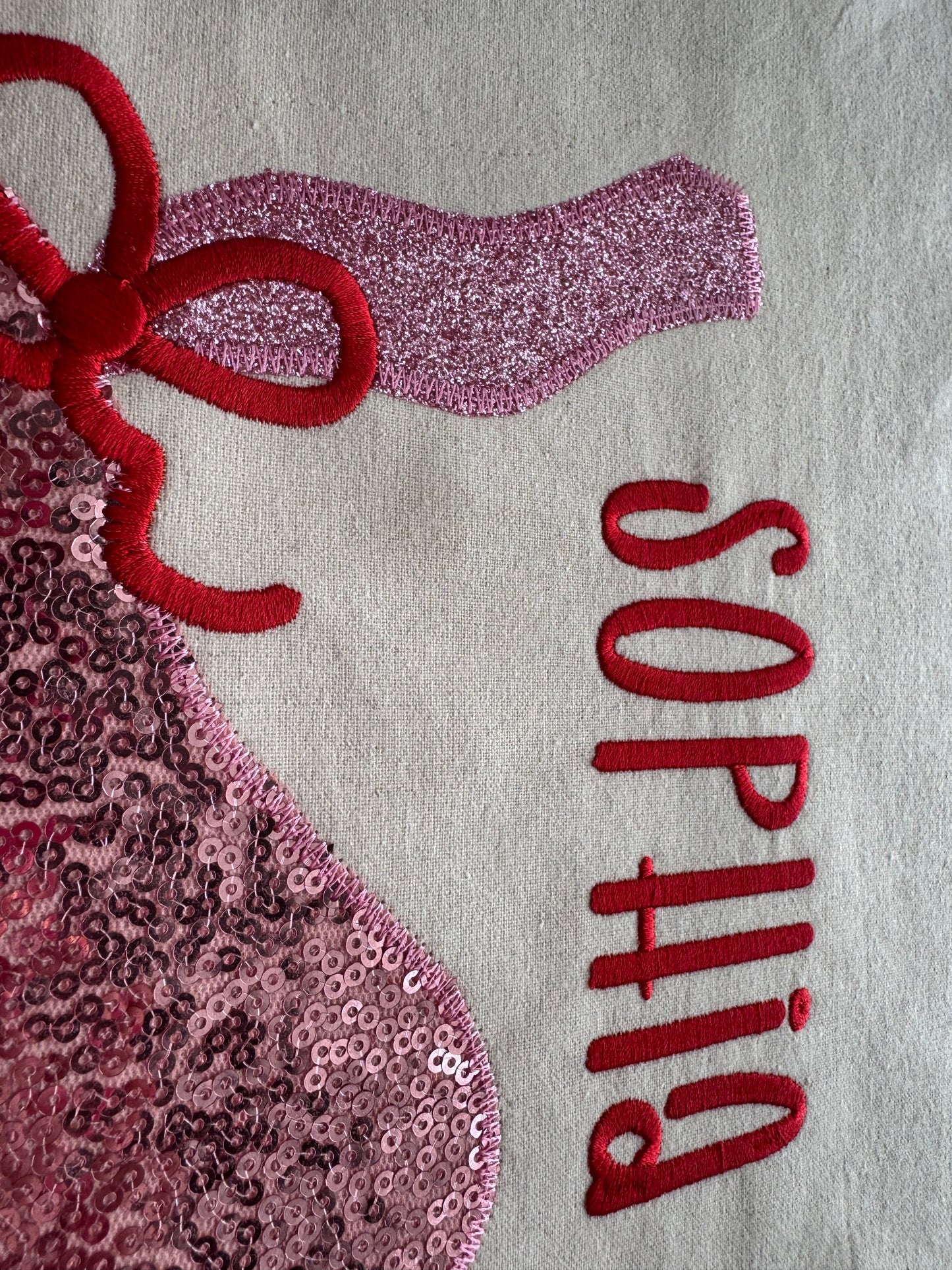 Valentines Custom Canvas Tote