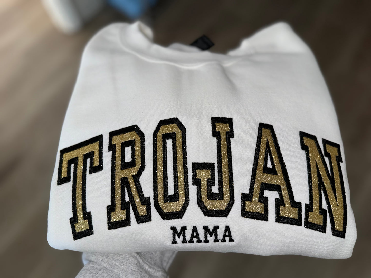 Trojan Embroidered Sweatshirt