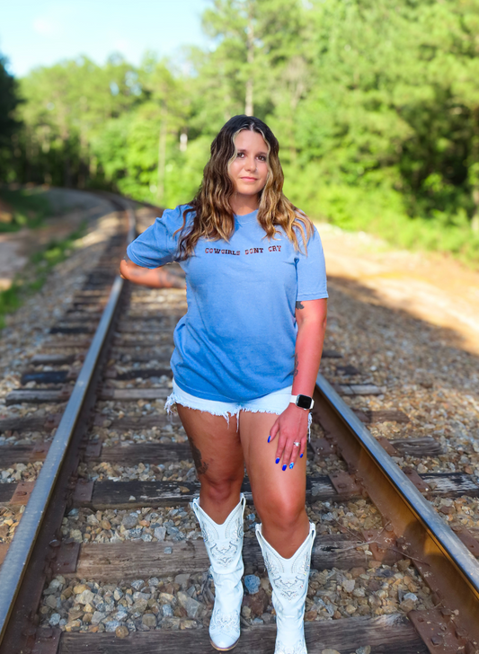 Cowhide Blues Tee