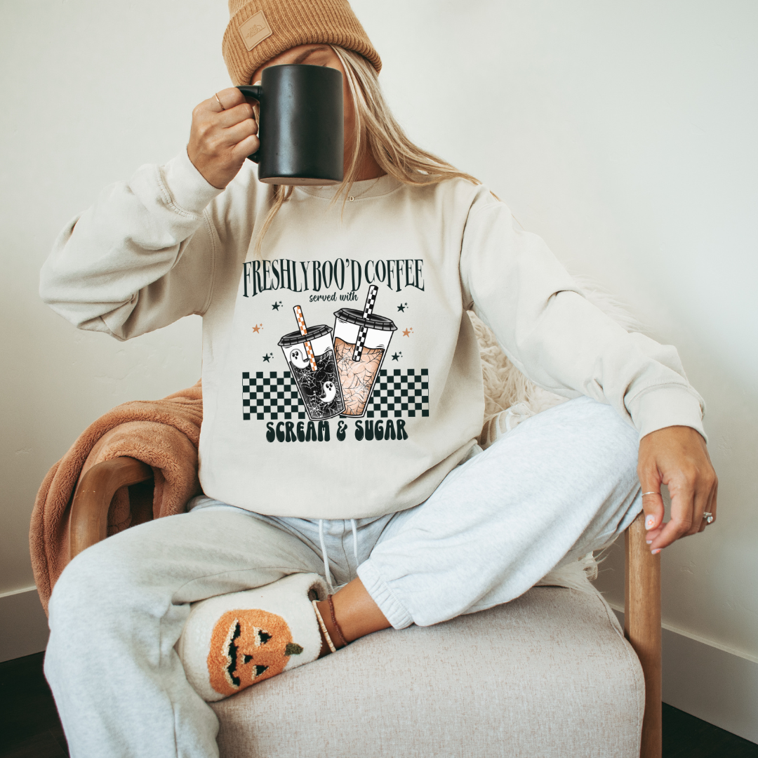 Spooky Coffee Sweatshirt